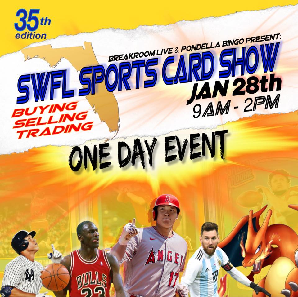 SWFL Sports Card Show - Fort Myers