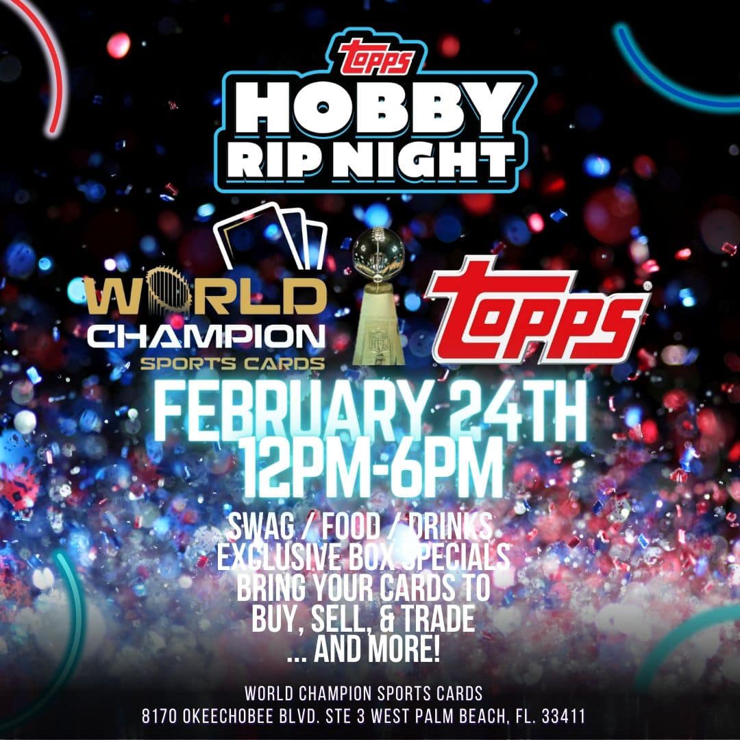 Topps Hobby Rip Night - West Palm Beach