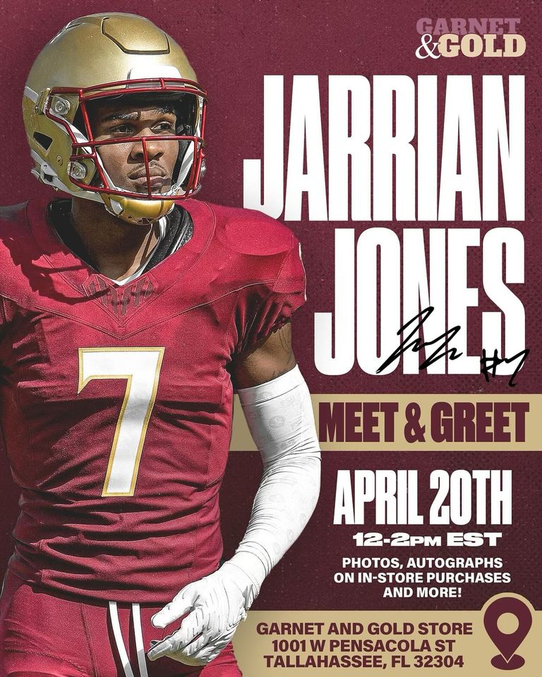 Jarrian Jones Meet & Greet - Tallahassee