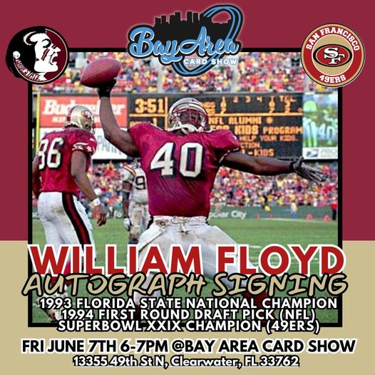 William Floyd Autograph Signing - Clearwater