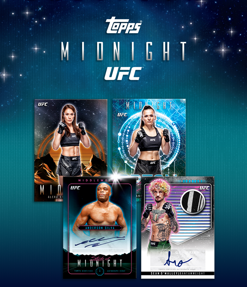 2024 Topps Midnight UFC Now Available Florida Sports Cards