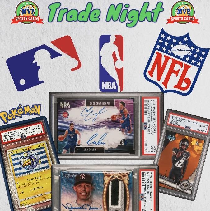 Trade Night at MVP Sports Cards - Sebastian