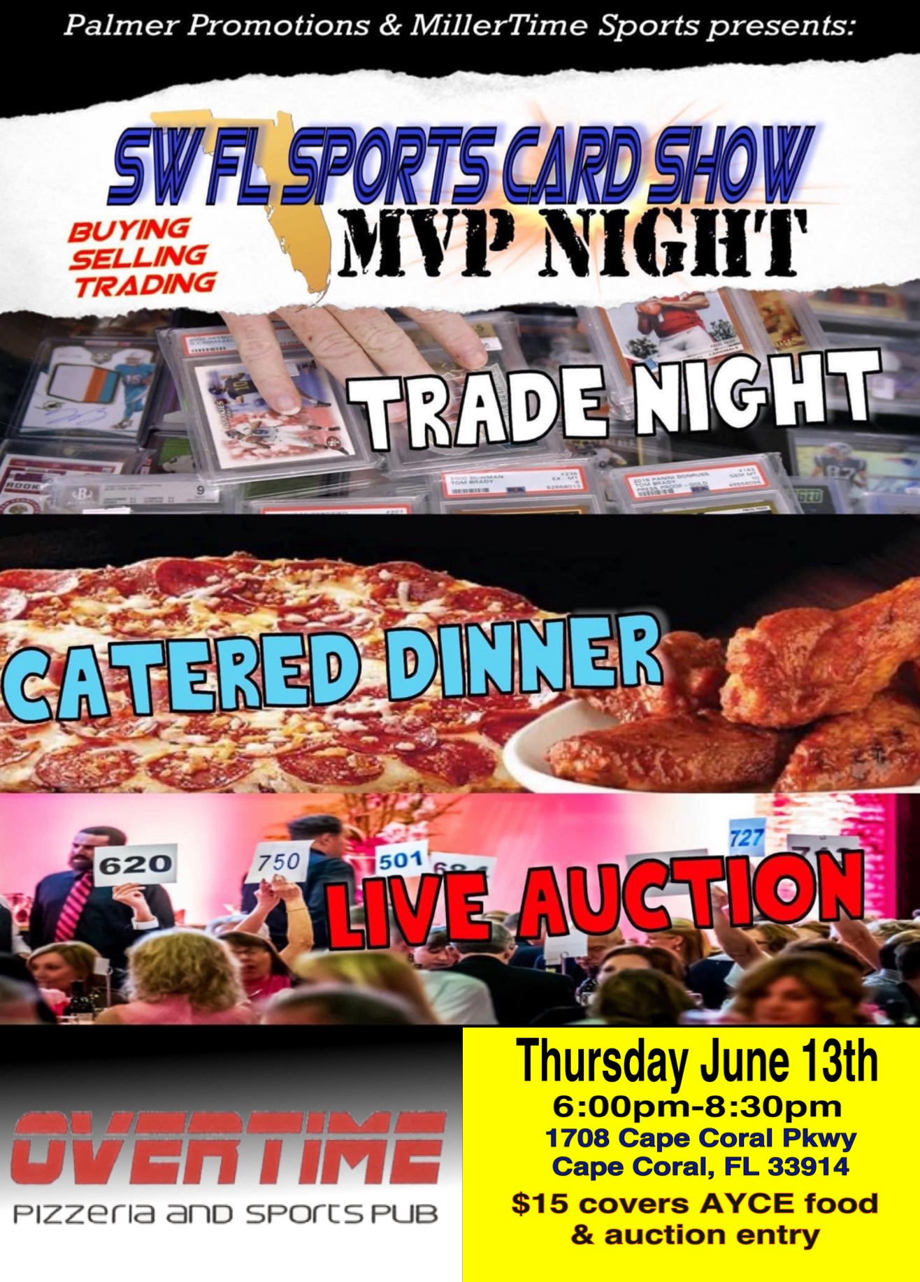 SWFL Sports Card Show MVP Trade Night - Cape Coral