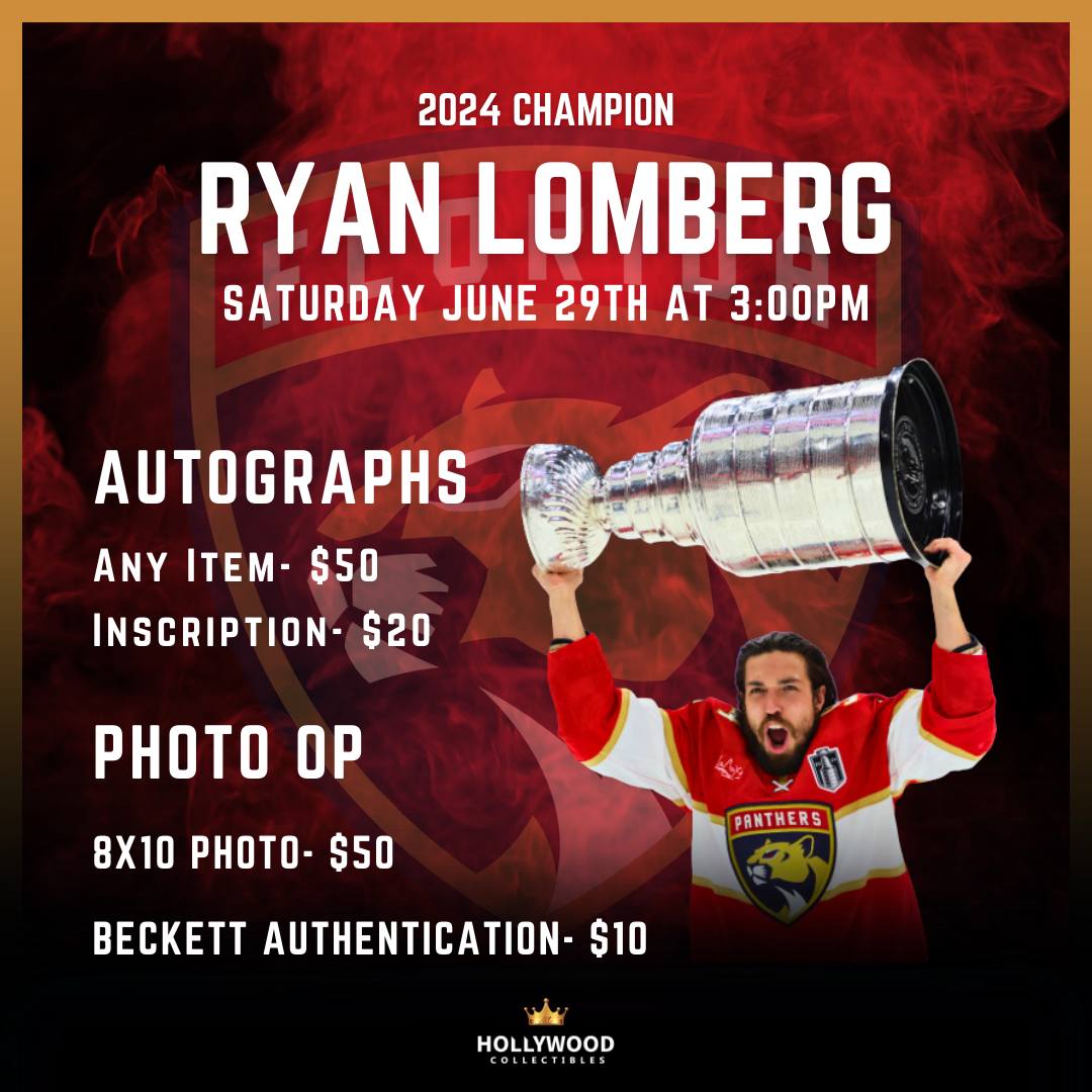 Ryan Lomberg Autograph Signing - Hollywood