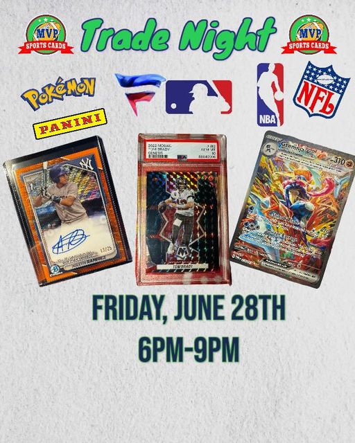 Trade Night at MVP Sports Cards & Collectibles - Sebastian