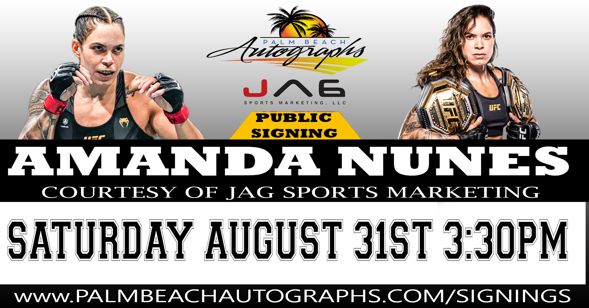 Amanda Nunes Autograph Signing - Wellington