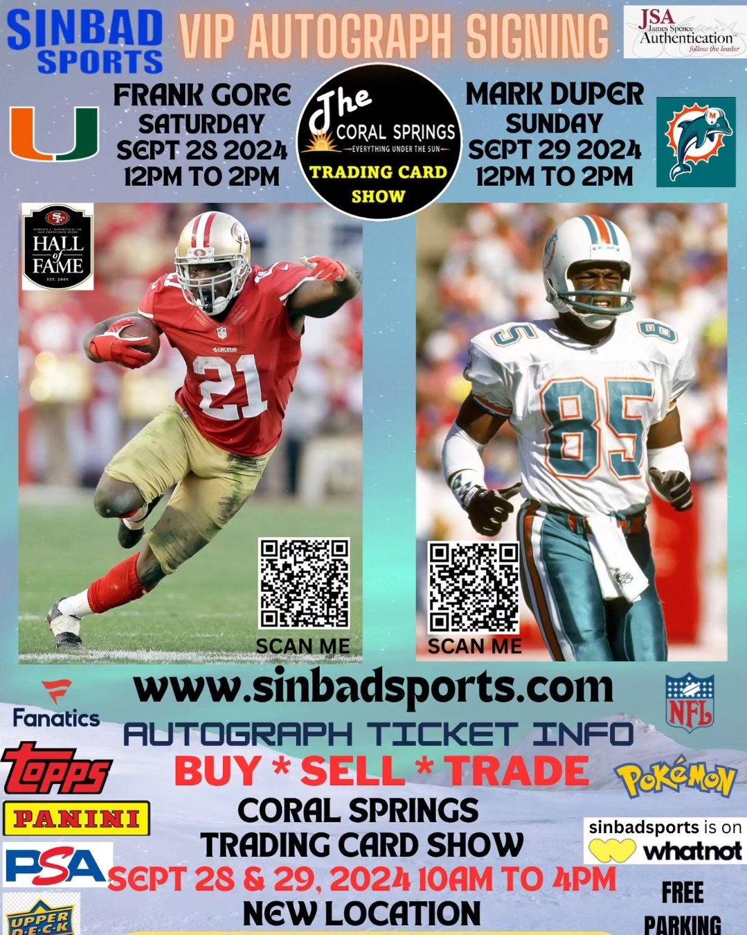 Frank Gore Autograph Signing - Fort Lauderdale