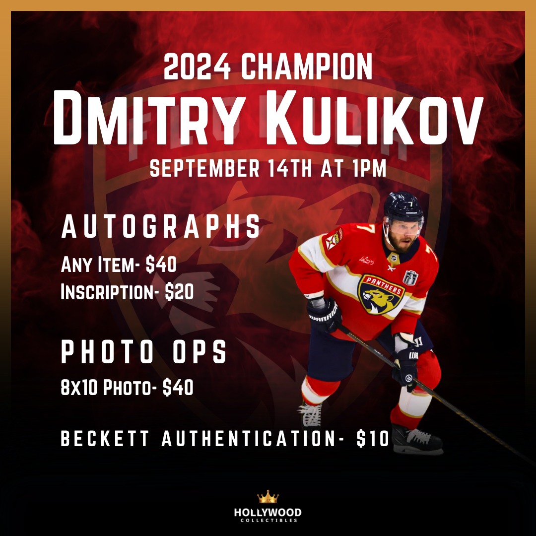 Dmitry Kulikov Autograph Signing - Hollywood