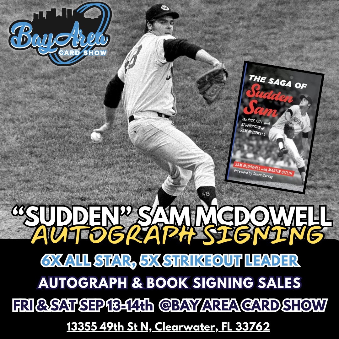 Sam McDowell Autograph Signing - Clearwater