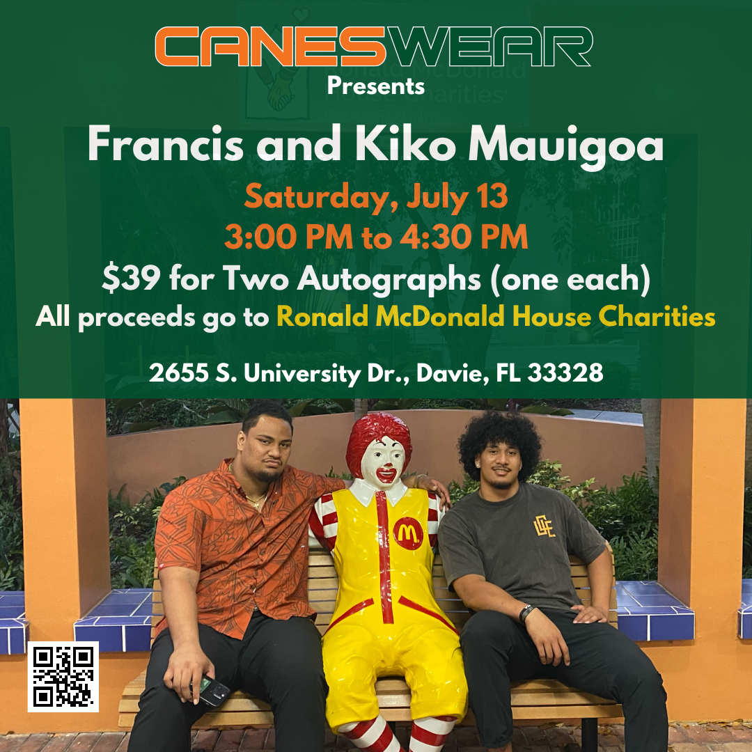 Francis and Kiko Mauigoa Autograph Signing - Davie