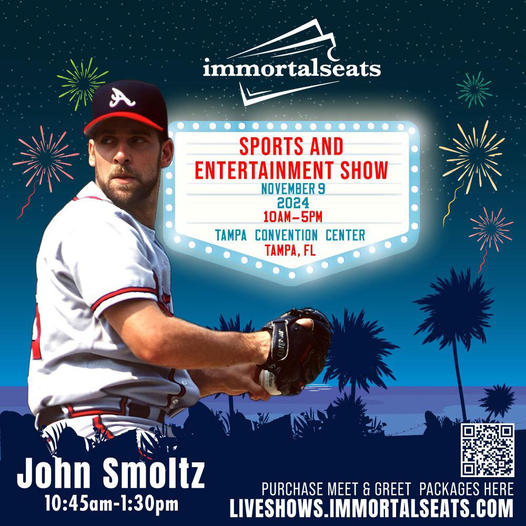 John Smoltz Autograph Signing - Tampa