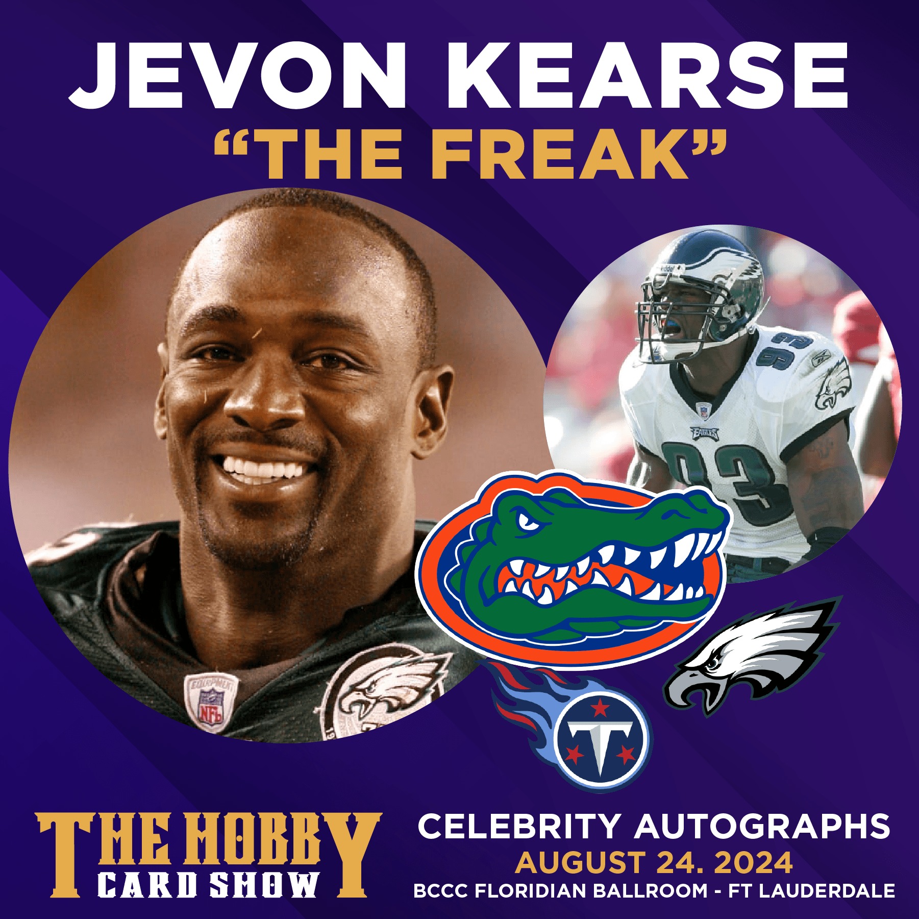 Jevon Kearse Autograph Signing - Fort Lauderdale