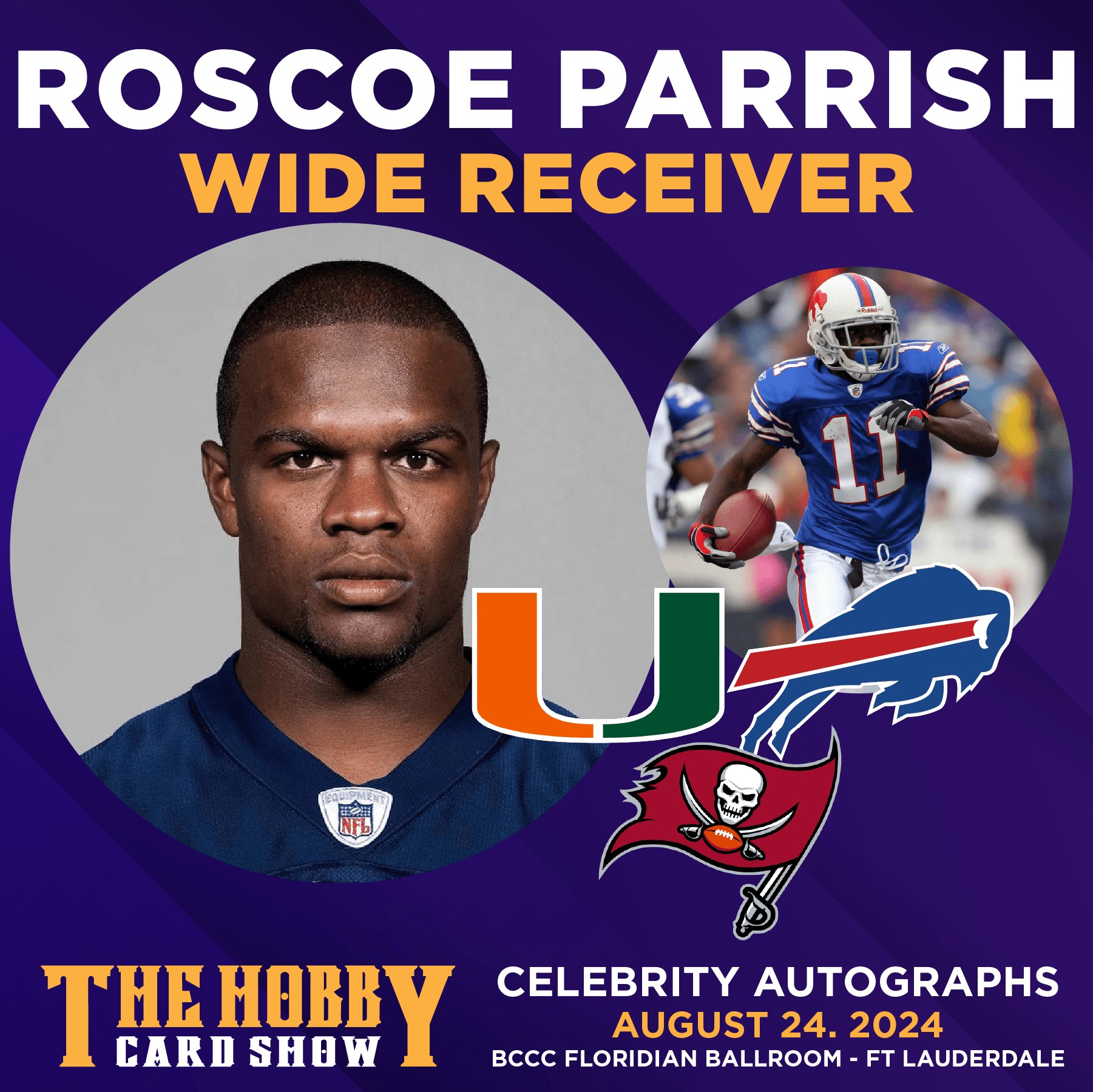 Roscoe Parrish Autograph Signing - Fort Lauderdale