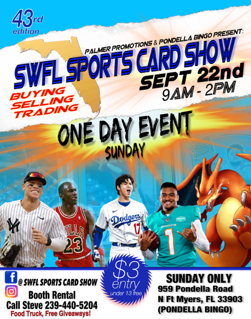 SWFL Sports Card Show - North Fort Myers