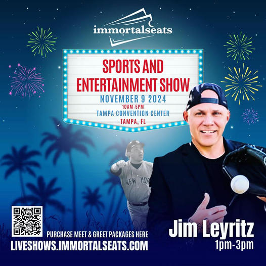 Jim Leyritz Autograph Signing - Tampa