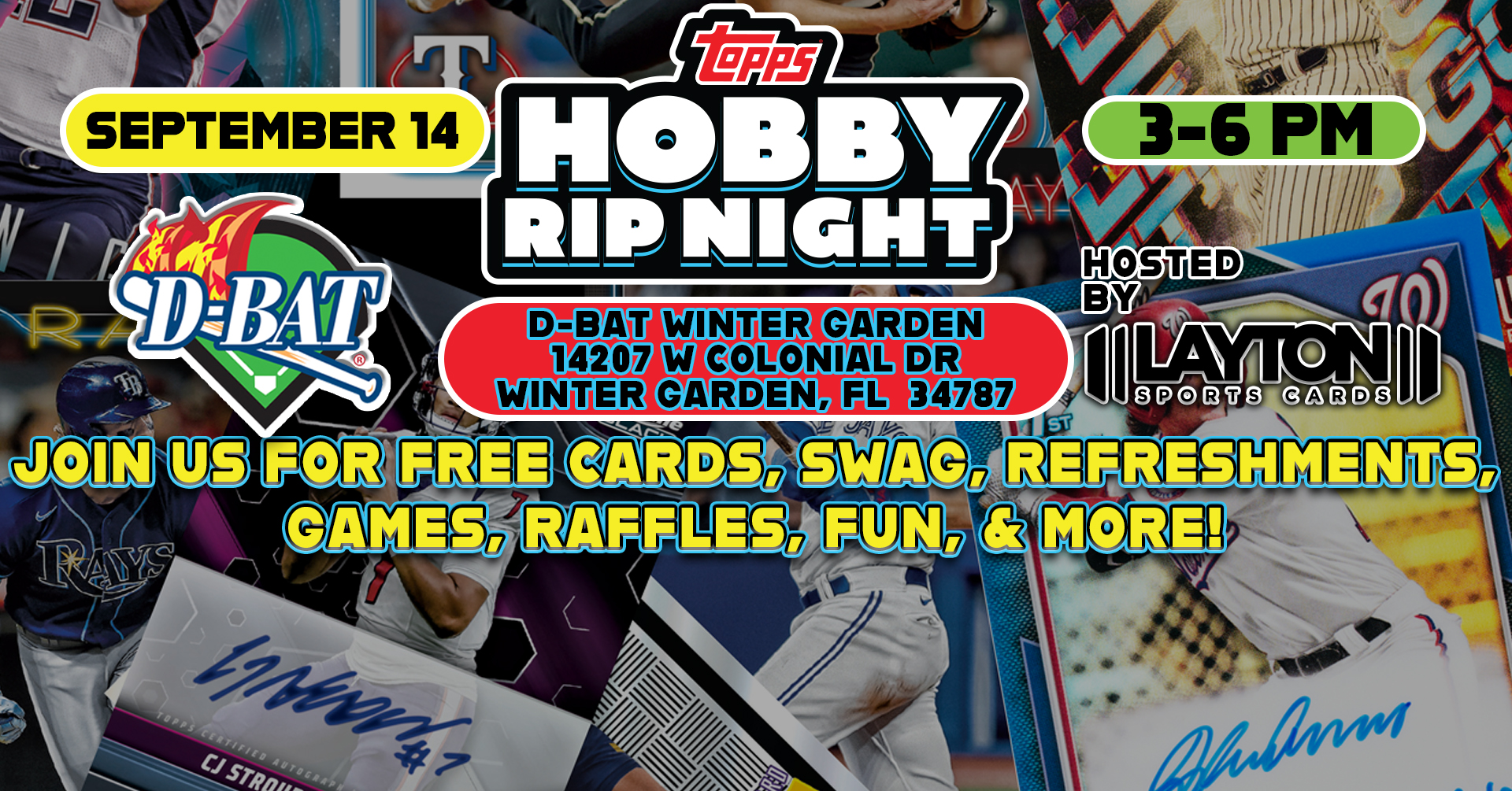 Topps Hobby Rip Night Hosted by Layton Sports Cards - Winter Garden