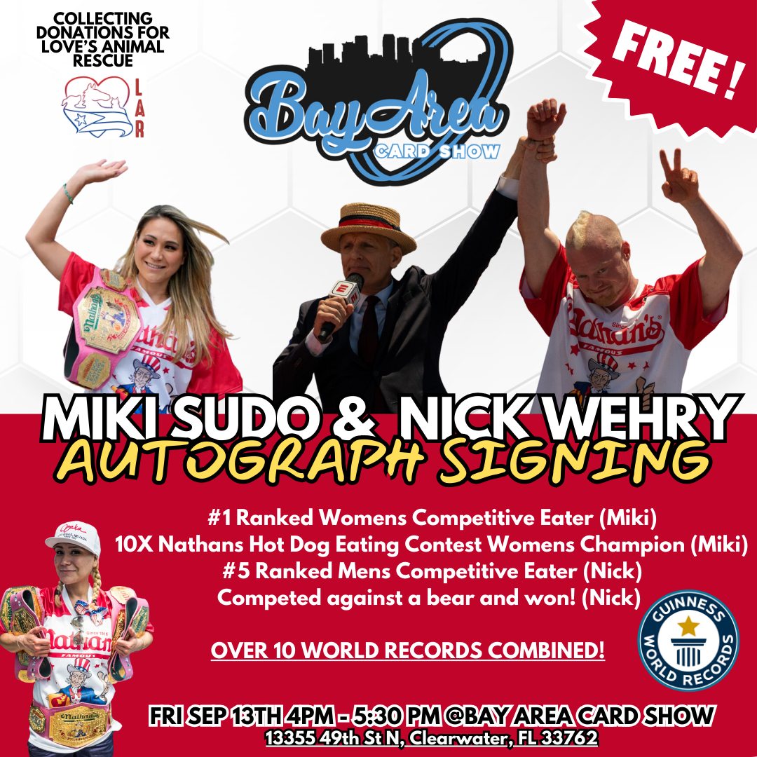 Miki Sudo, Nick Wehry Autograph Signing - Clearwater