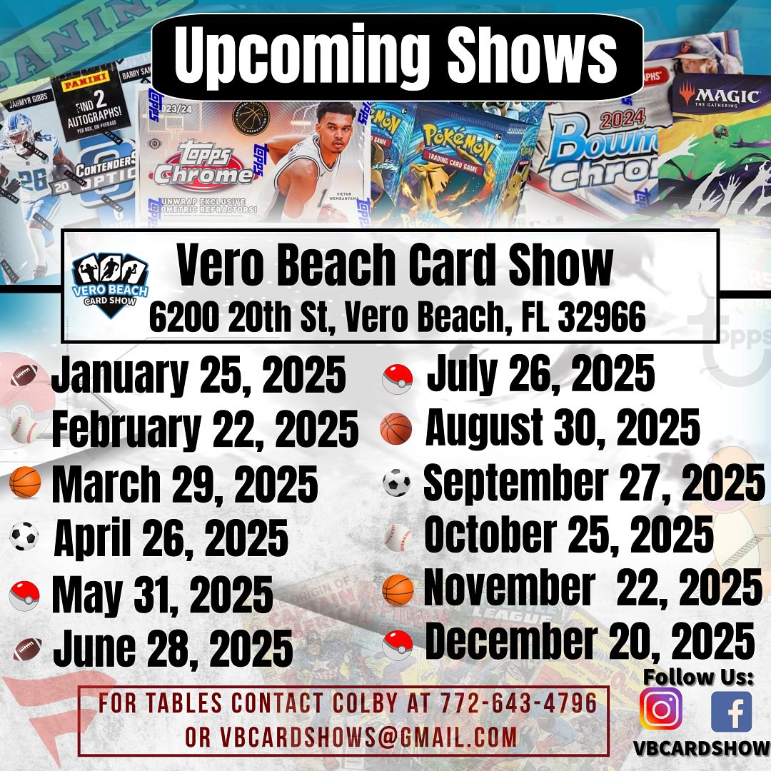 Vero Beach Card Show - Vero Beach