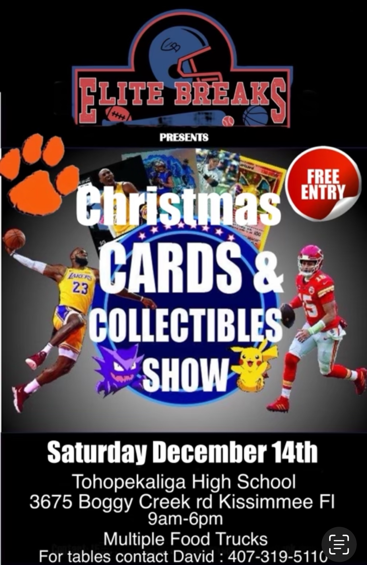 Elite Breaks Presents Christmas Cards & Collectibles Show - Kissimmee