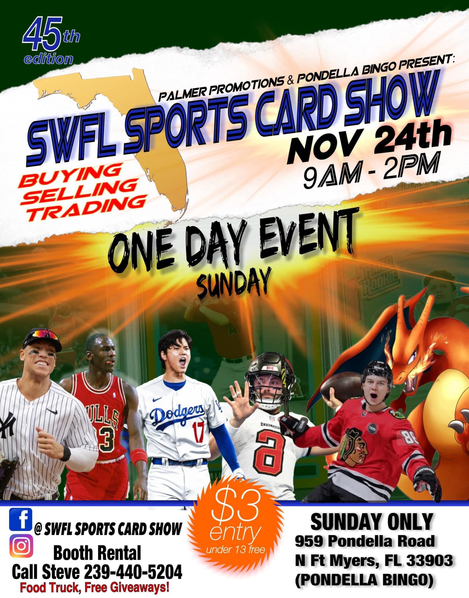 SWFL Sports Card Show - North Fort Myers