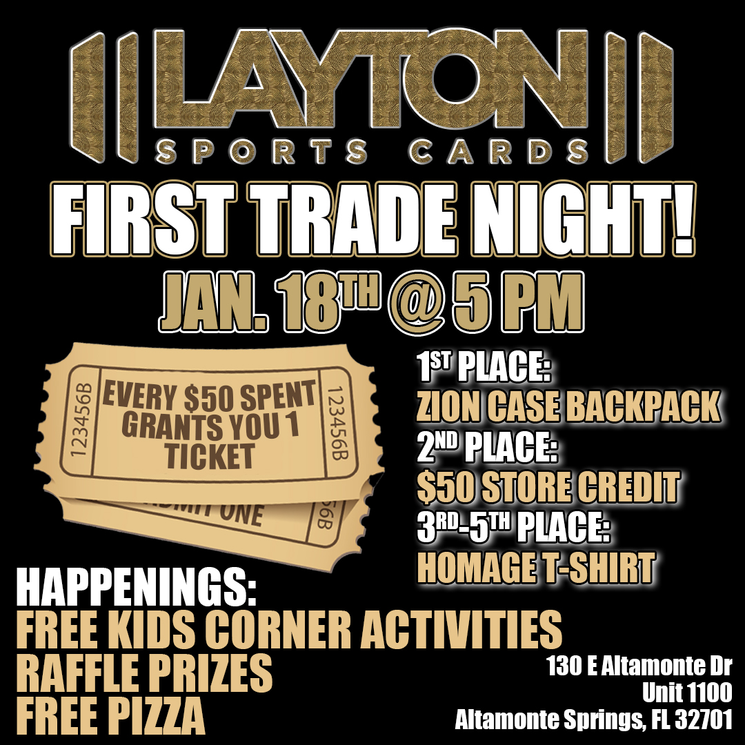 Layton Sports Cards Trade Night - Altamonte Springs