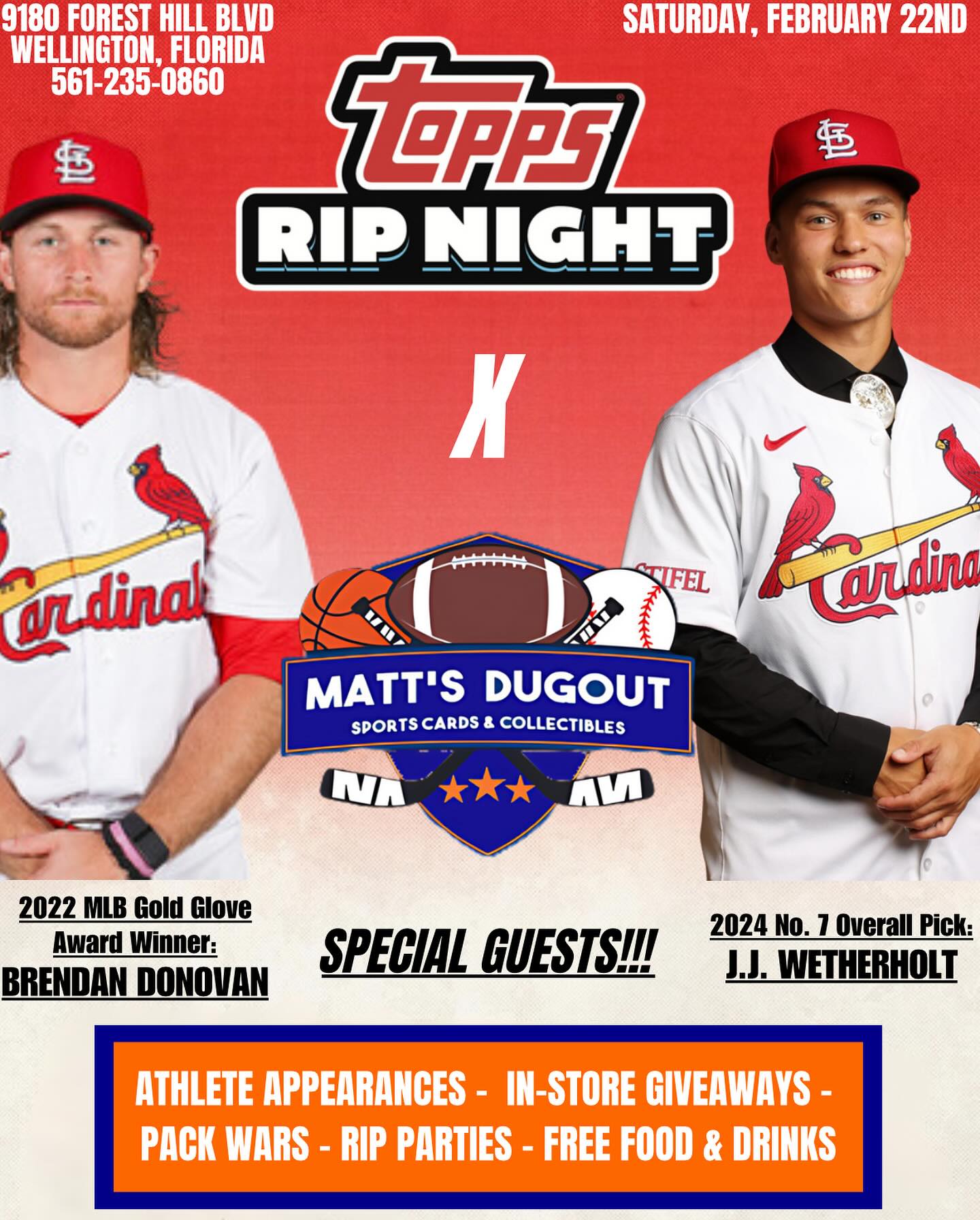 Topps Rip Night at Matt's Dugout - Wellington