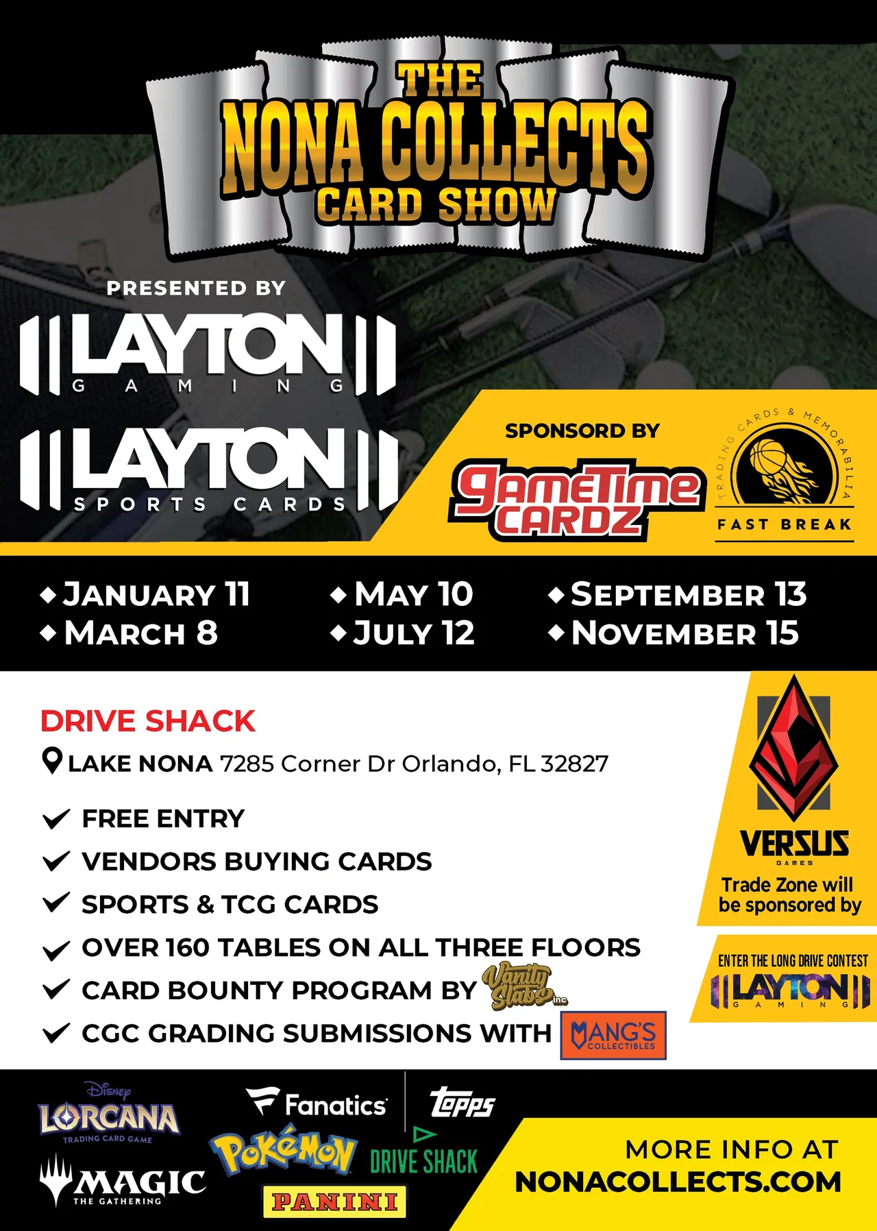 The Nona Collects Card Show - Orlando