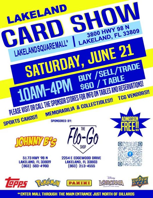 Lakeland Card Show - Lakeland