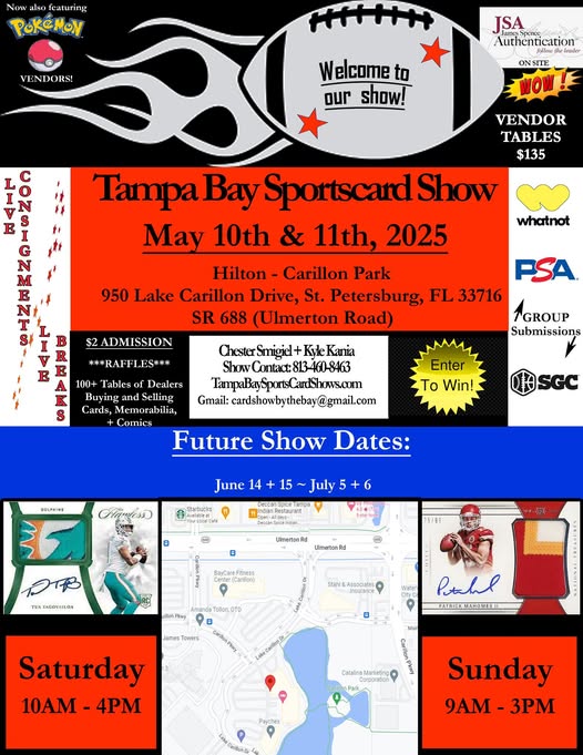 Tampa Bay Sportscard Show - St. Petersburg