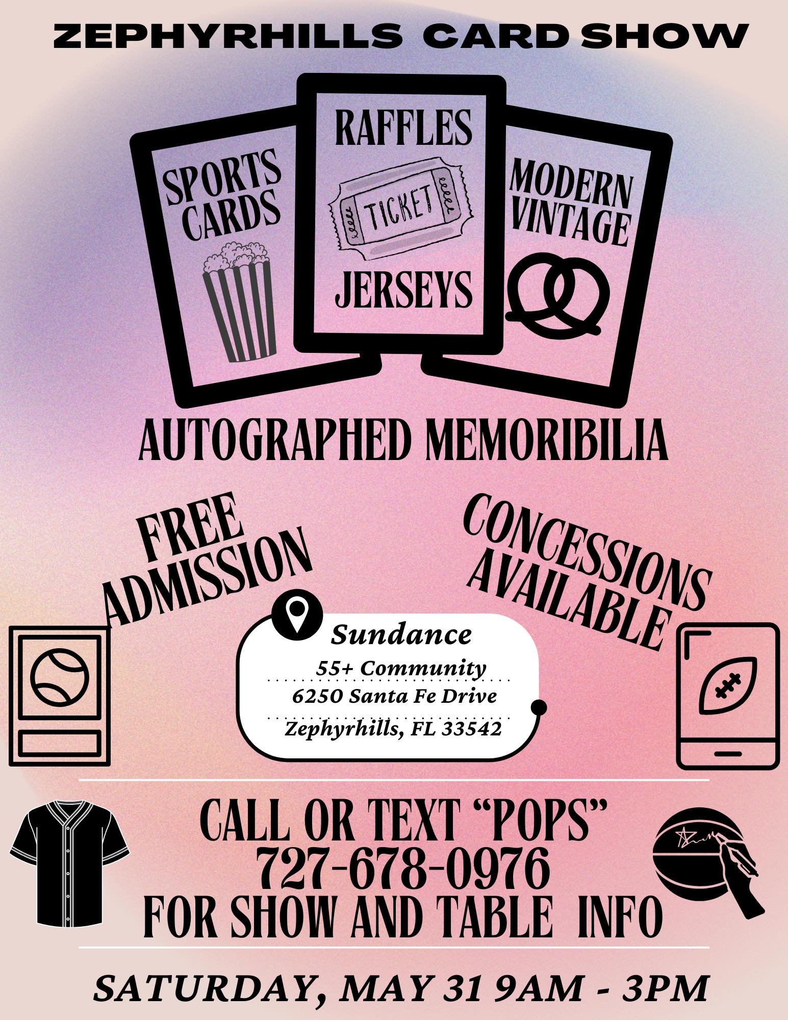 Sundance All Sports Card Show - Zephyrhills