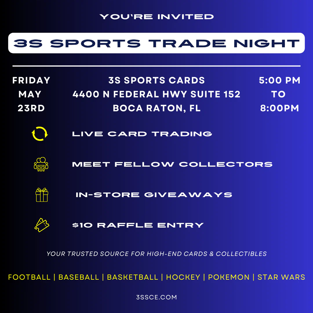 Trade Night at 3S Sports Card Emporium - Boca Raton