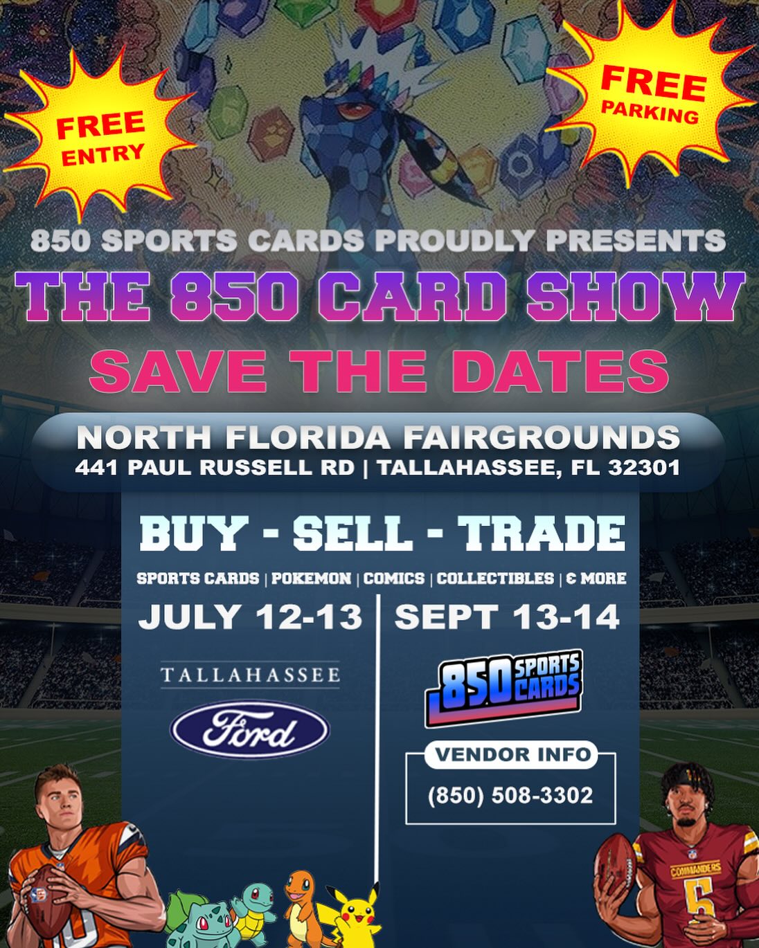 The 850 Card Show - Tallahassee