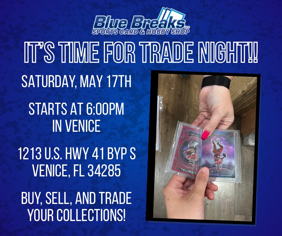 Trade Night at Blue Breaks - Venice