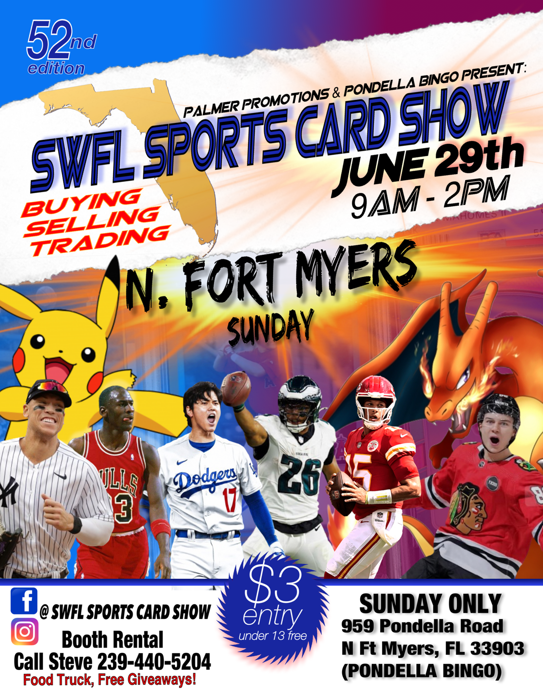 SWFL Sports Card Show - North Fort Myers