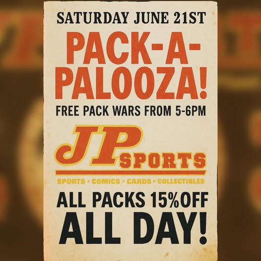 Pack-a-Looza Pack Wars at JP Sports - Cape Coral