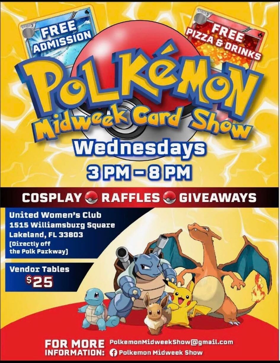 Polkemon Midweek Card Show - Lakeland