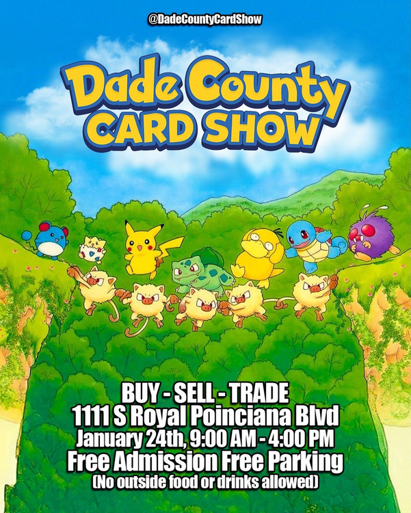 Dade County Card Show - Miami Springs