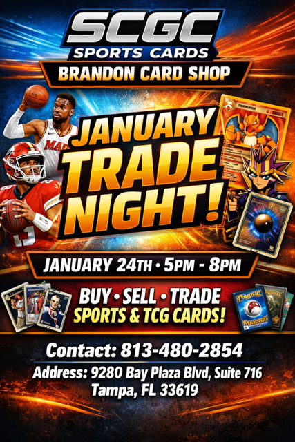 Trade Night at SCGC Sports Cards - Tampa