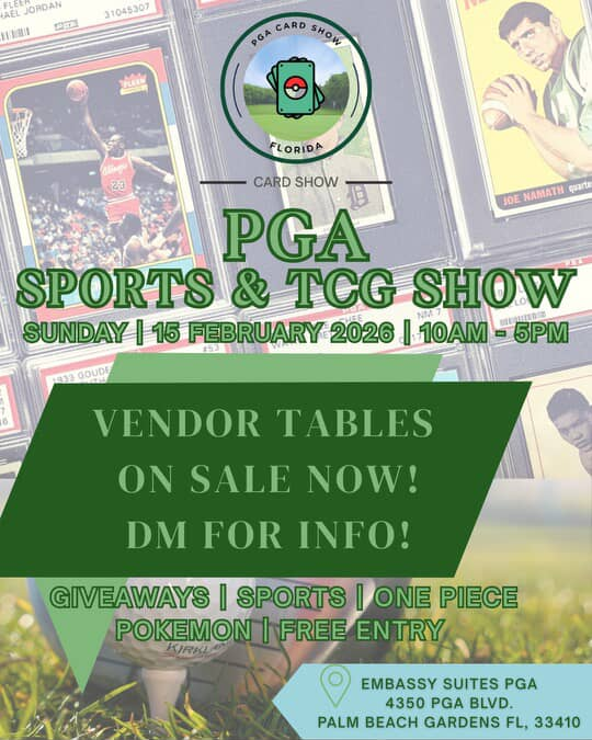 PGA Card Show - Palm Beach Gardens