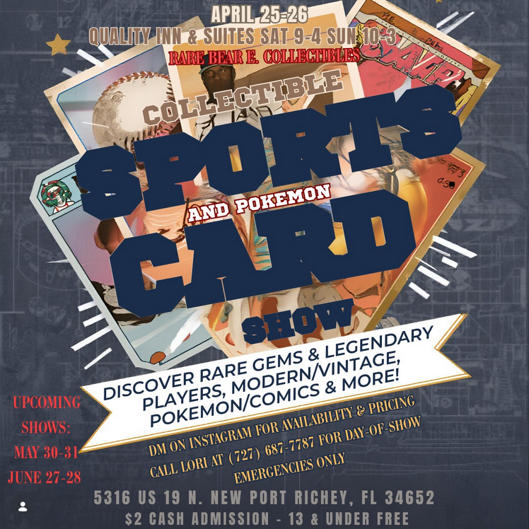 Rare Bare E. Collectibles Show -  New Port Richey