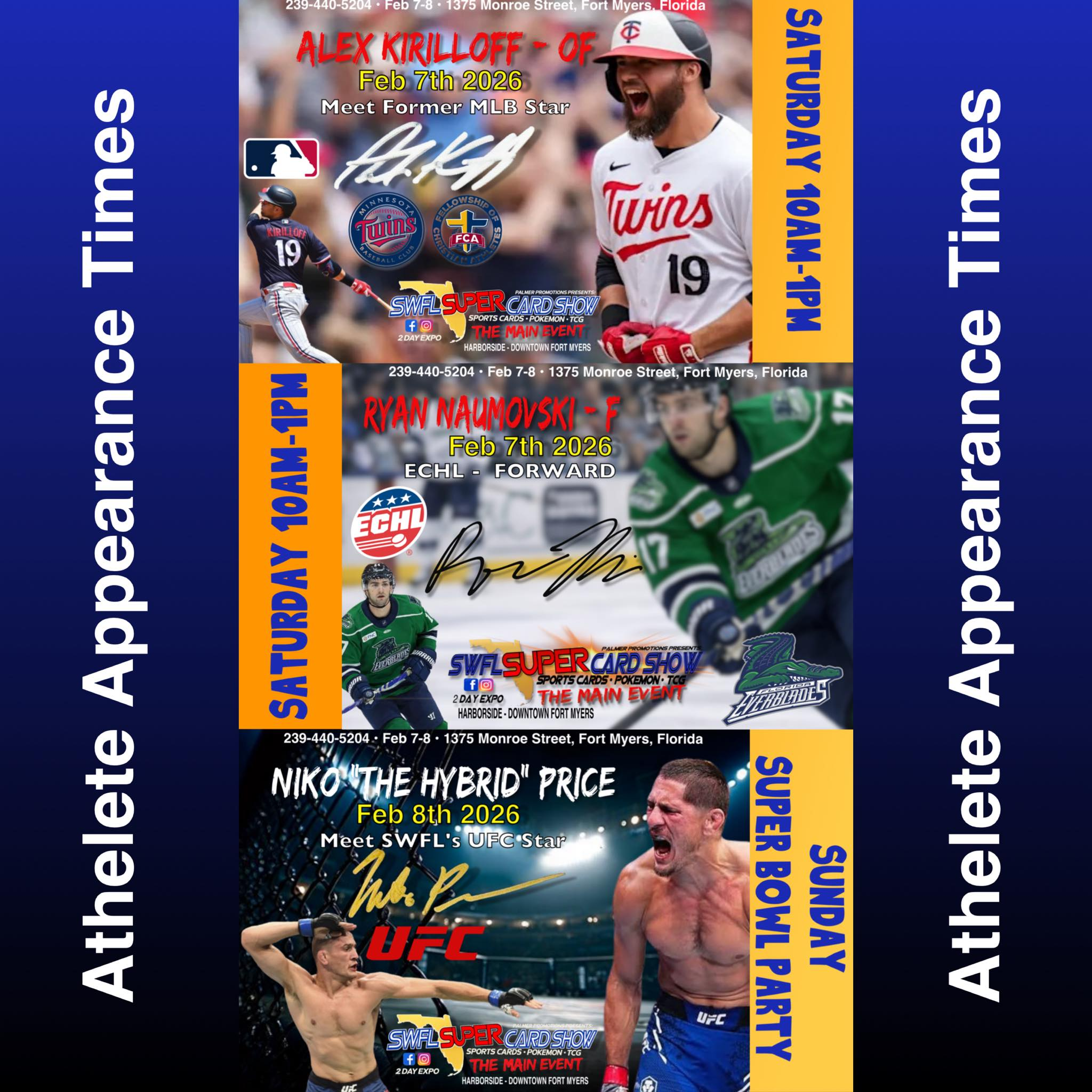 Niko "The Hybrid" Price Autograph Signing - Ft. Myers