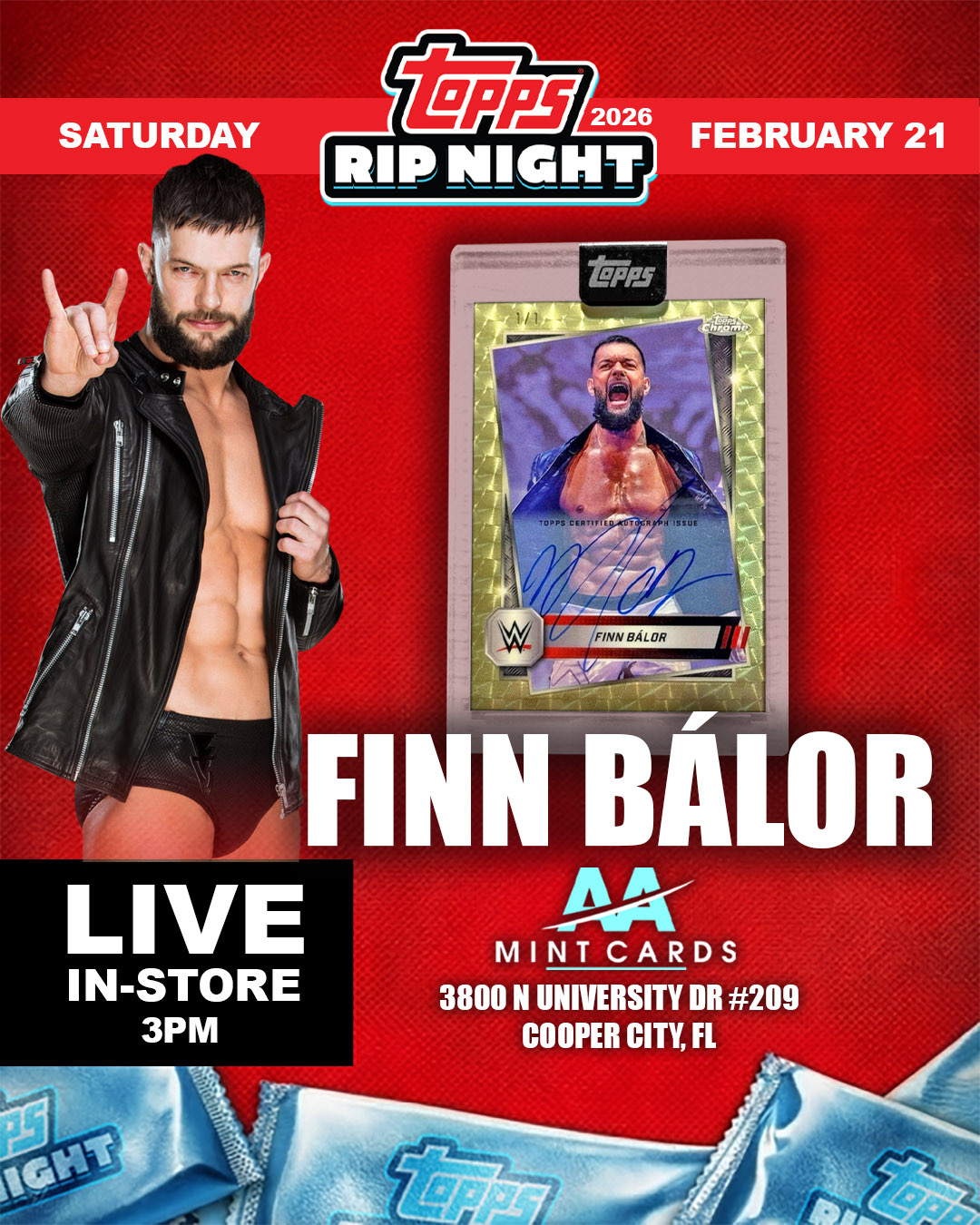 Topps Rip Night at AA Mint - Cooper City