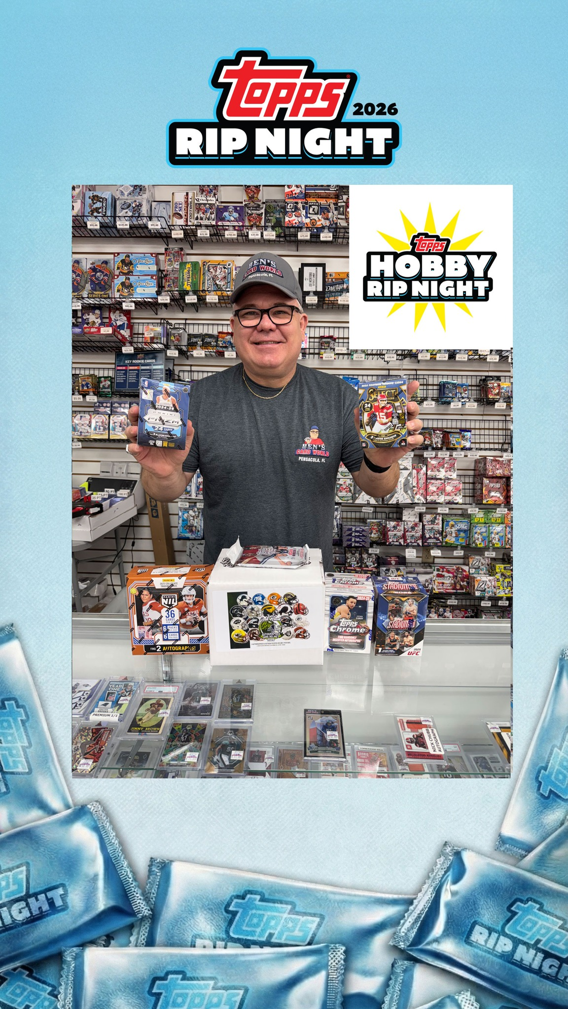 Topps Rip Night/Trade Day at Ben's Card World - Pensacola