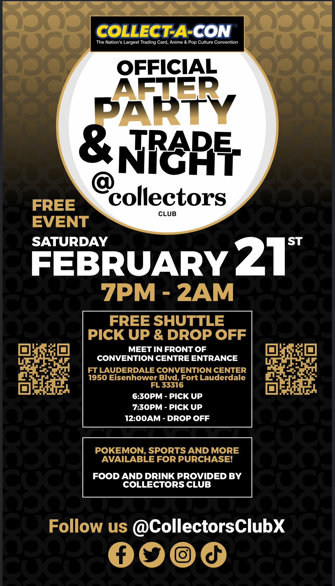 Official Collect-a-Con After Party at Collectors Club - Miami