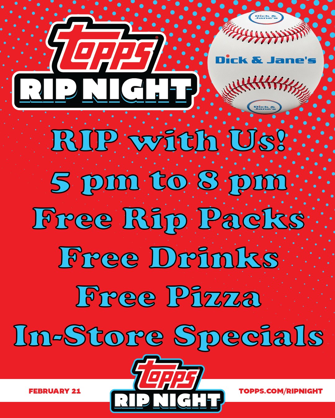 Topps Rip Night at Dick & Jane's - Jacksonville
