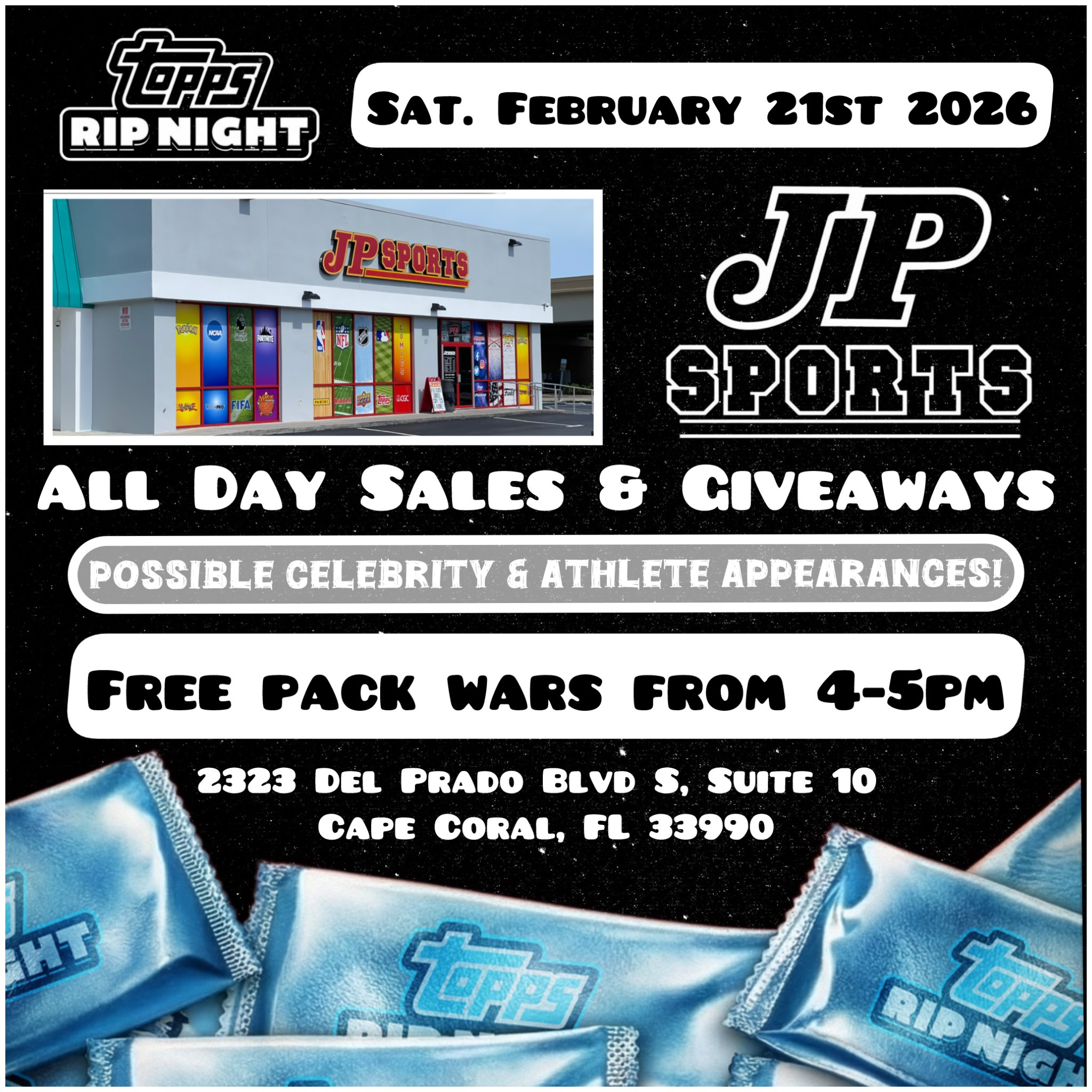 Topps Rip Night at JP Sports Cards - Cape Coral