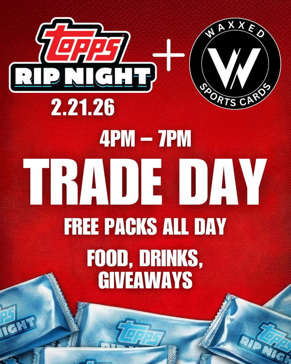 Topps Rip Night at Wonder Water Sports Cards - Clearwater