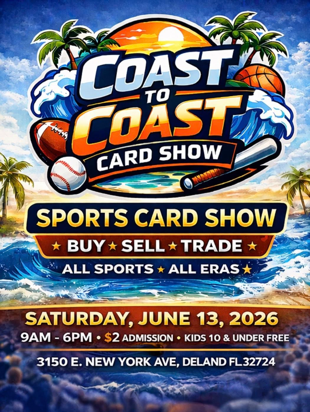 Coast To Coast Card Show - Deland