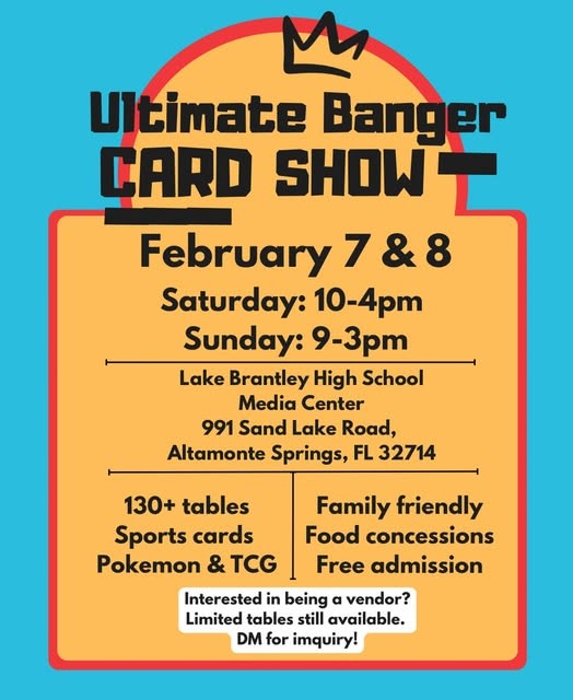 Ultimate Banger Card Show - Altamonte Springs