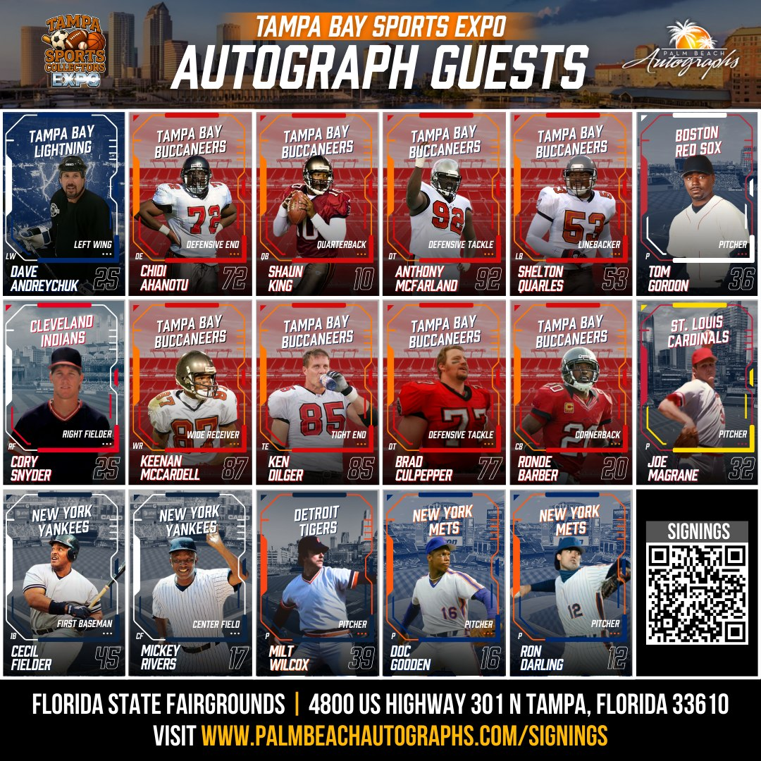 Dave Andreychuk Autograph Signing - Tampa